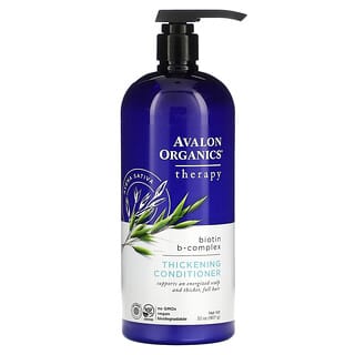 Avalon Organics, 豐盈護髮素，生物維生素 B 復合物，32 盎司（907 克）