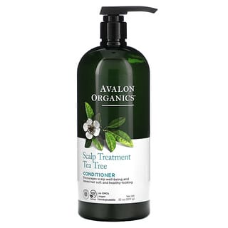 Avalon Organics, Soin du cuir chevelu après-shampooing, Tea tree, 907 g