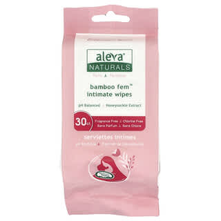 Aleva Naturals, Bambusové ubrousky Fem, 30 ubrousků