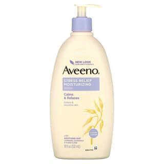 Aveeno, Stress Relief Moisturizing Lotion, Lavender, 18 fl oz (532 ml)