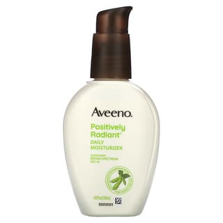 Aveeno, Positively Radiant, Daily Moisturizer Sunscreen, SPF 15, 4 fl oz (118 ml)