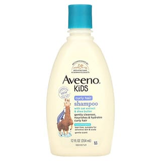 Aveeno, 儿童，卷发洗发水，含燕麦提取物和乳木果油，12 液量盎司（354 毫升）