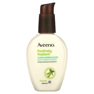 Aveeno, Positively Radiant, чистый цвет лица, ежедневное увлажняющее средство, 118 мл (4 жидк. унции)