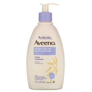 Aveeno, Stress Relief Moisturizing Lotion, Lavender, 12 fl oz (354 ml)