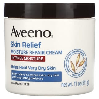Aveeno, Skin Relief Moisture Repair Cream, Fragrance Free, 11 oz (311 g)