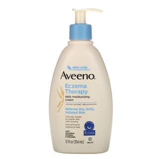 Aveeno, Eczema Therapy, увлажняющий крем, 354 мл (12 жидк. Унций)