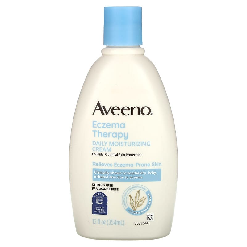 Aveeno Eczema Therapy Daily Soothing Body Cream, Steroid-Free