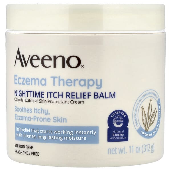 Aveeno, Eczema Therapy，緩解瘙癢膏，11 盎司（312 克）