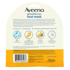 Aveeno, Repairing Cica Foot Mask, 2 Single-Use Slippers