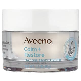 Aveeno, Calm + Restore, Oat Gel Moisturizer, Sensitive Skin, Fragrance Free, 1.7 oz (48 g)