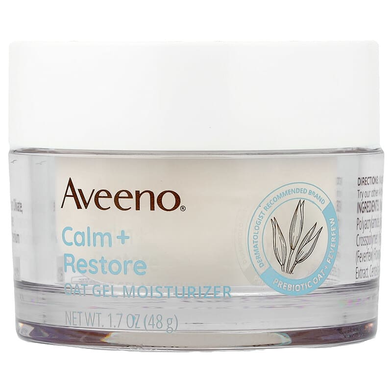 Calm + Restore, Yulaf Jeli Nemlendirici, Hassas Ciltler, Parfümsüz