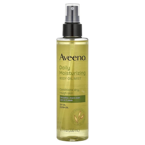 Aveeno, 데일리 모이스처라이징 바디 오일 미스트, 200ml(6.7fl oz)