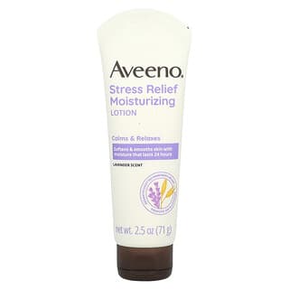 Aveeno, Stress Relief Moisturizing Lotion, Lavender, 2.5 oz (71 g)