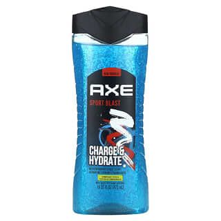 Axe, Sports Blast Body Wash, With Energizing Citrus, 16  fl oz (473 ml)