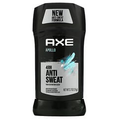 Axe, 땀 억제제, 48 Anti Sweat, Apollo, 76g(2.7oz)