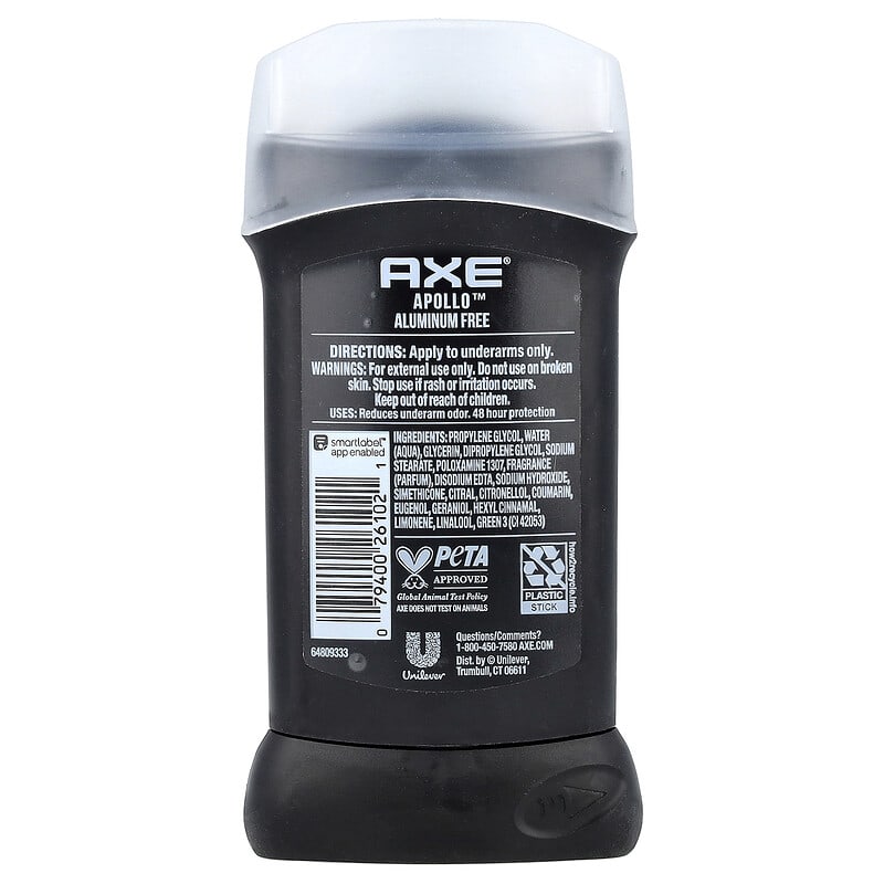 Deodorant、Apollo（アポロ）、85g（3オンス）