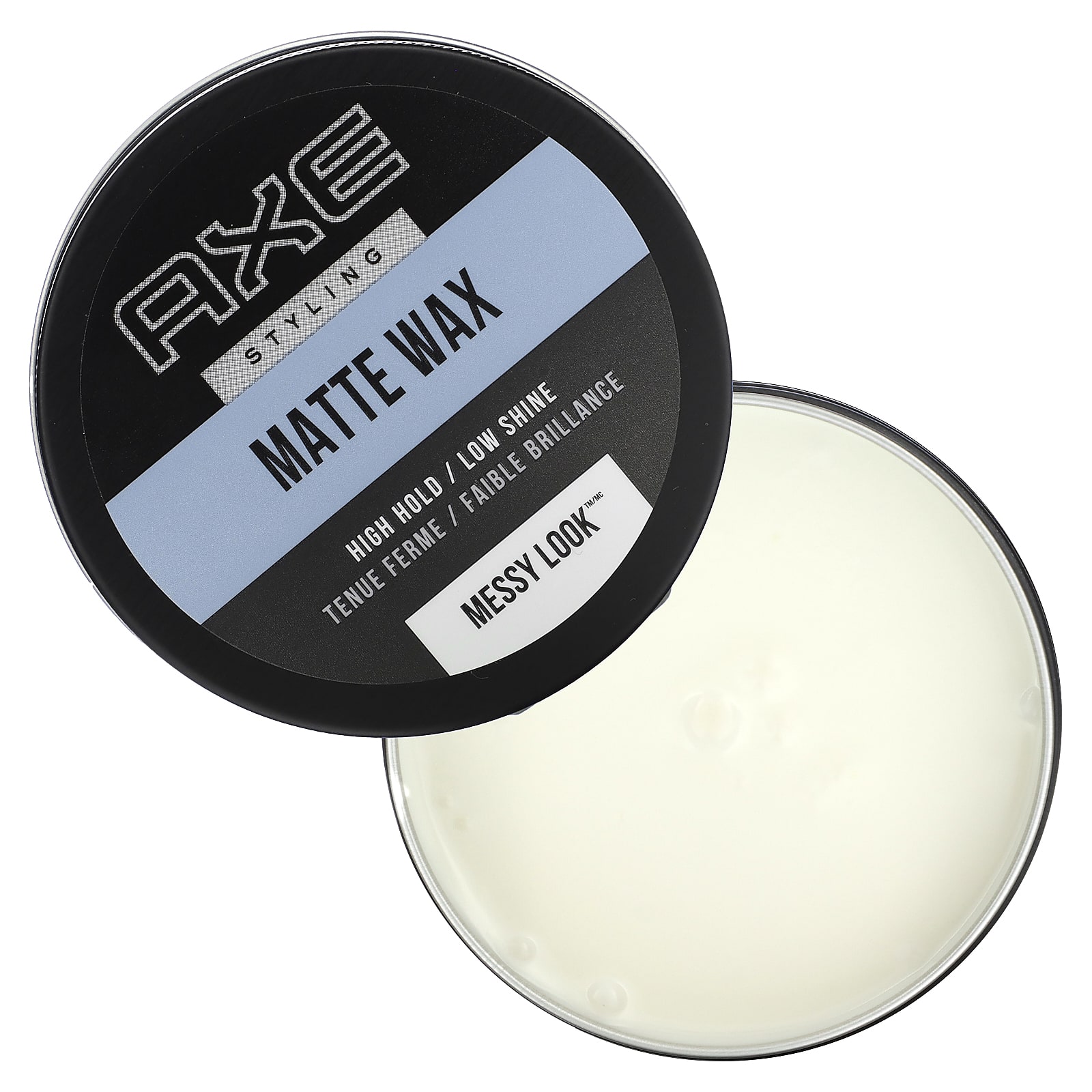 Axe Styling Matte Wax High Hold Low Shine 2 64 Oz 75 G