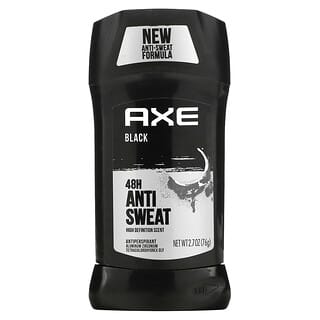 Axe, 48時間汗対策デオドラント、ブラック、76g（2.7オンス）