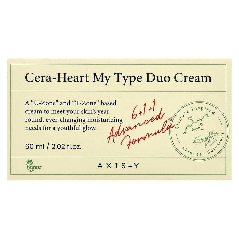 Cera-Heart My Type Duo Cream, 2.02 fl oz (60 ml)