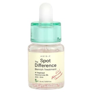 Axis-Y, Spot The Difference Blemish Treatment, 0.50 fl oz (15 ml)