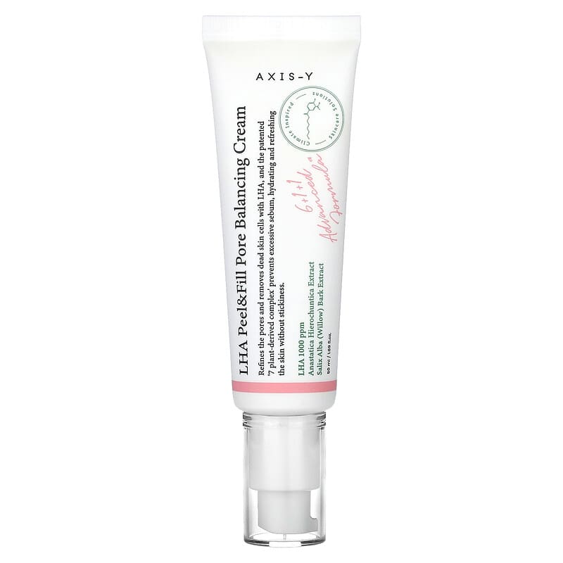 Axis-Y LHA Peel & Fill Pore Balancing Cream 50ml - Beauty Barn