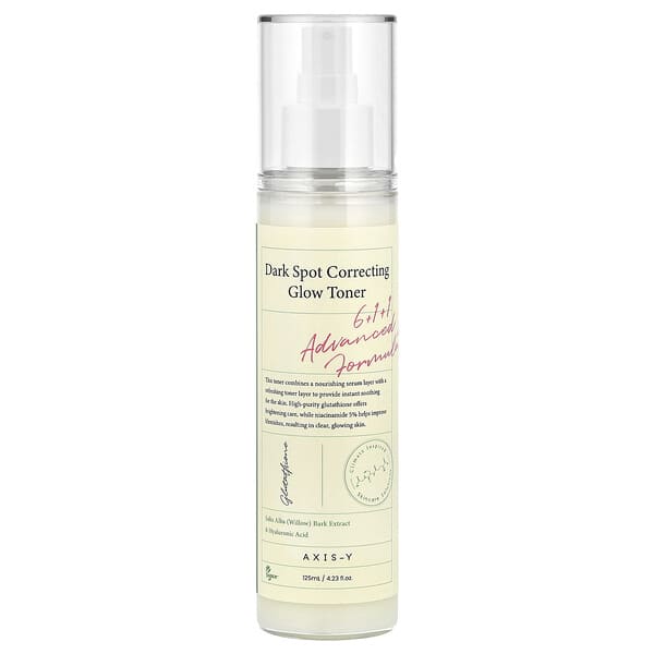 Axis-Y, 다크 스팟 코렉팅 글로우 토너, 125ml(4.23fl oz)