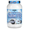 Farm Fed ، بروتين مصل اللبن المعزول الذي يتغذى على العشب ، بسكويت وكريمة ، 29.63 أونصة (840 جم)