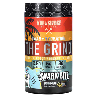 Axe & Sledge Supplements, The Grind, EAAS + Hydration, Shark Bite, Orange Mango, 16.93 oz (480 g)
