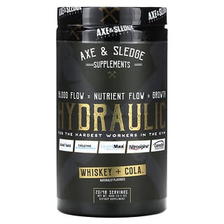 Axe & Sledge Supplements, Hidráulico, Whisky y cola`` 400 g (14,11 oz)