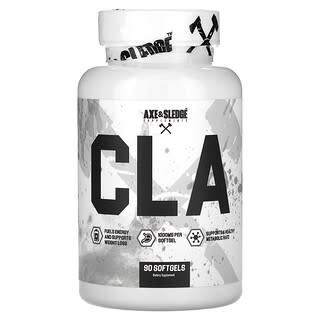 Axe & Sledge Supplements, Basics, CLA, 1.000 mg, 90 Weichkapseln