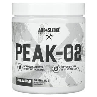 Axe & Sledge Supplements, Basics, Peak-02, Unflavored, 4.23 oz (120 g)