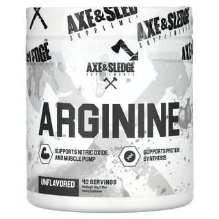 Axe & Sledge Supplements, Basics, Arginine, Unflavored, 7.05 oz (200 g)