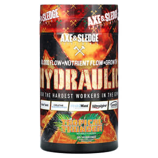 Axe & Sledge Supplements, Hydraulic, Tropical Thunder, 14.96 oz (424 g)