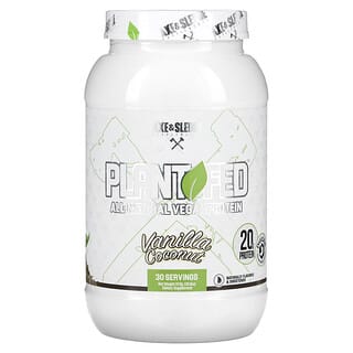 Axe & Sledge Supplements, Plant Fed, All-Natural Vegan Protein, Vanilla Coconut, 28.8 oz (819 g)