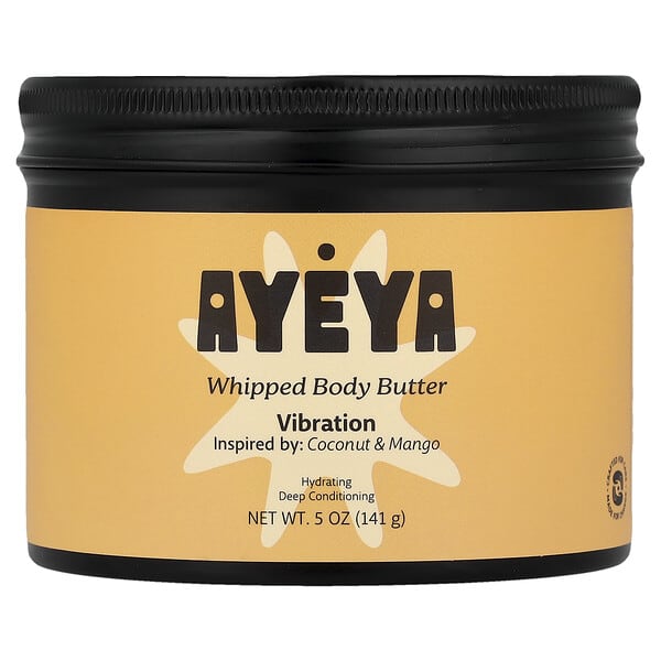 Ayeya, 휩트 바디 버터, 코코넛 망고, 141g(5oz)