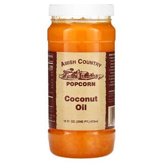 Amish Country Popcorn, Olio di cocco, 472 ml