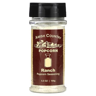 Amish Country Popcorn, Assaisonnement pour pop-corn, Ranch, 156 g