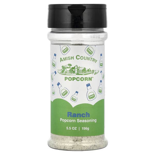 Amish Country Popcorn, Popcorn Seasoning, Ranch, 5.5 oz (156 g)