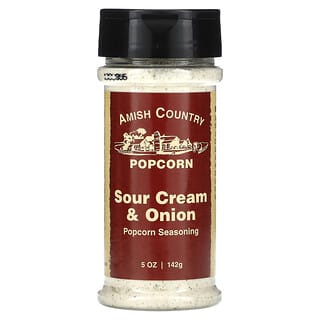 Amish Country Popcorn, Popcorn Seasoning, Sour Cream & Onion, 5 oz (142 g)
