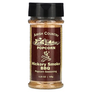 Amish Country Popcorn, Popcorn Seasoning, Hickory Smoke BBQ , 5.25 oz (148 g)