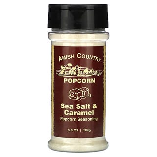 Amish Country Popcorn, Приправа для попкорна, морская соль и карамель, 184 г (6,5 унции)
