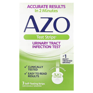 AZO, Urinary Tract Infection Test Strips®, 3 Self-Testing Strips