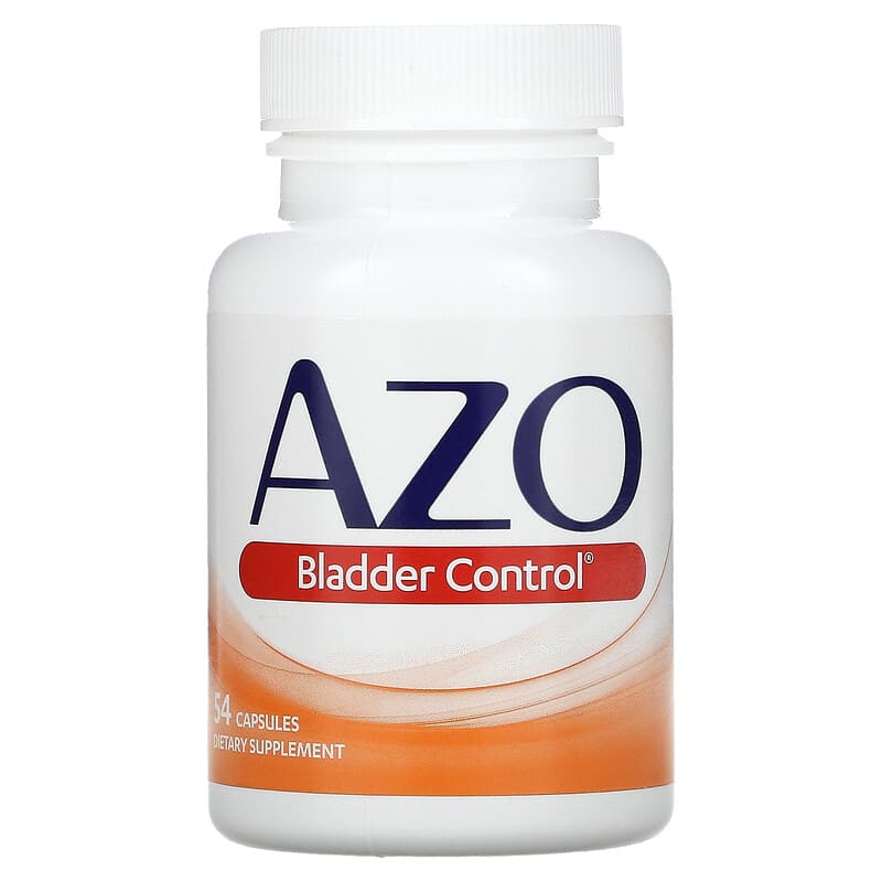 AZO Bladder Control with Go-Less Capsules, Pumpkin Seed, Soy Germ Extracts,  54 per Box, 1 Count, #IE76002001