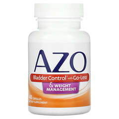 Azo, Контроль сечового міхура за допомогою Go-Less & Weight Control, 48 капсул