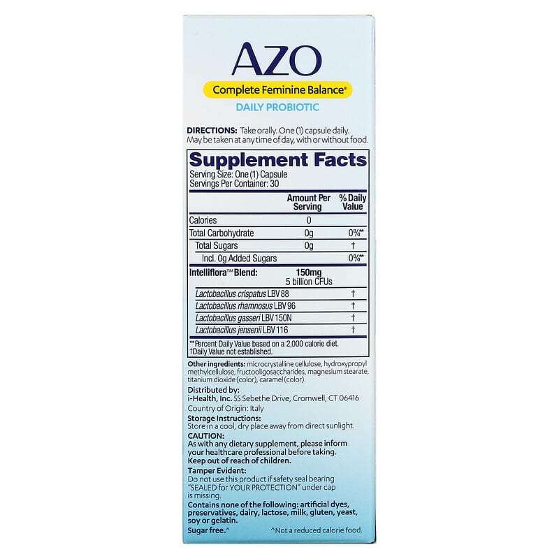  Feminine Care - AZO / Feminine Care / Health Care Products:  Health & Household