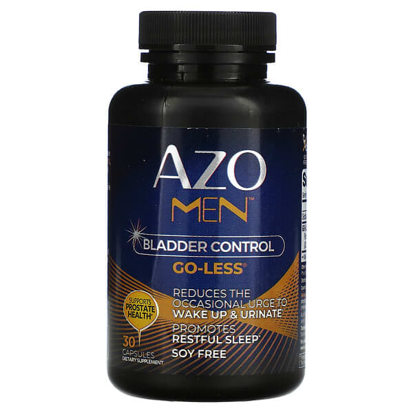 Azo, Control de la vejiga para hombres, 30 cápsulas