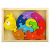 Number Snail, Teach & Play Puzzle, 2+ Years, 10 Piece Set