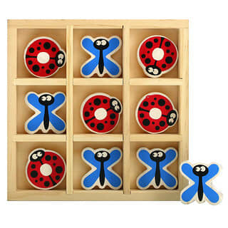 Begin Again Toys, Tic Bug Toe, Game on The Go, для детей от 3 лет, набор из 11 предметов
