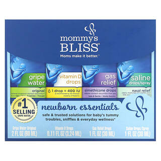 Mommy's Bliss, Essenciais para Recém-nascidos, Conjunto de 4 Peças