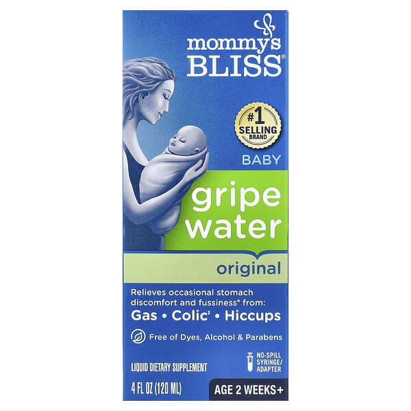 Mommy's Bliss, 유아용 그라이프 워터, 나이 2주 이상, 120ml(4fl oz)